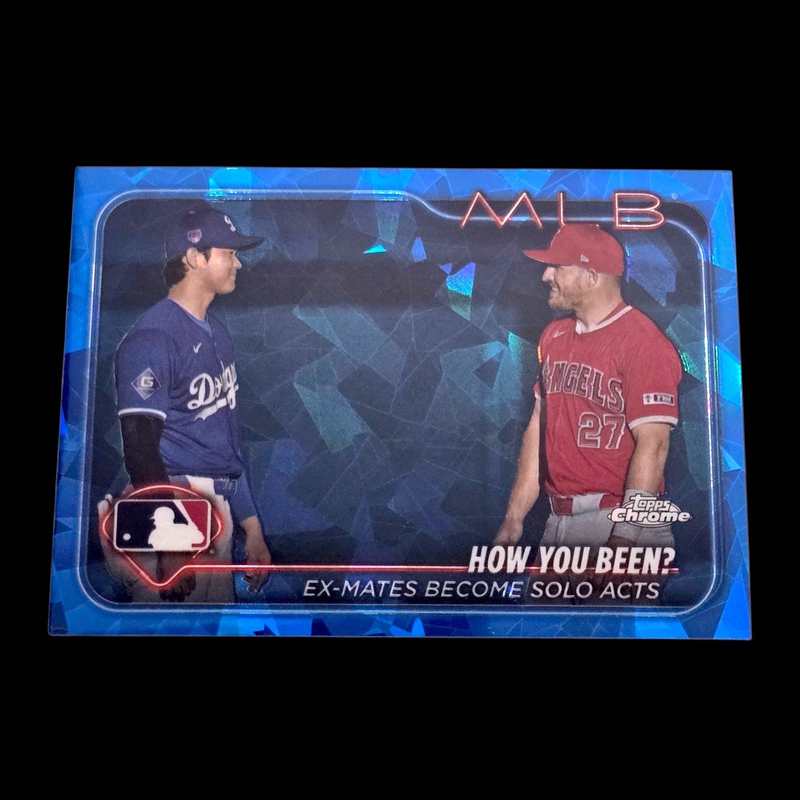 2024 Chrome Update Sapphire SHOHEI OHTANI / MIKE TROUT Veteran Combos Refractor
