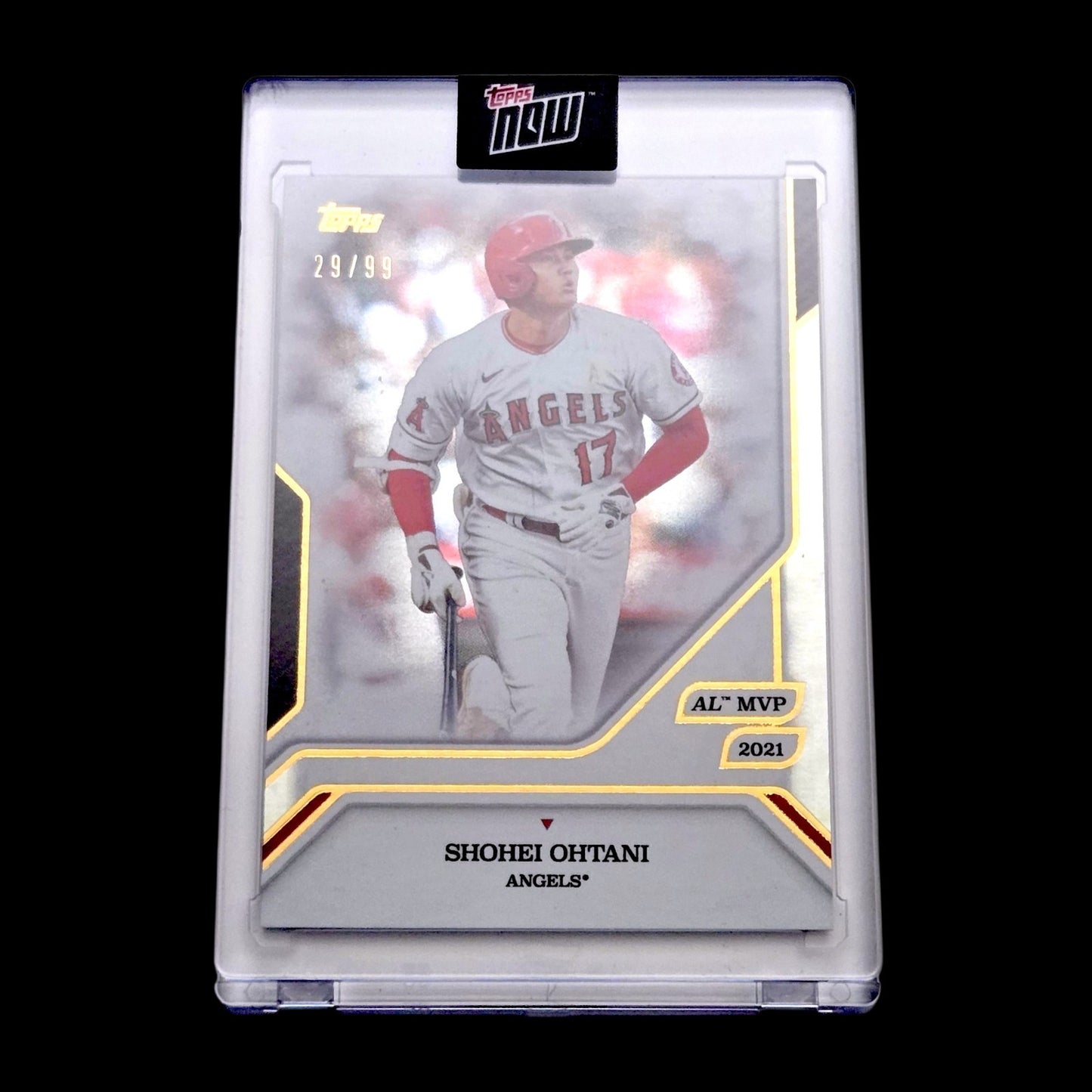 2025 Topps MVP Collection SHOHEI OHTANI Batting Silver Foil Encased SP 29/99 #2