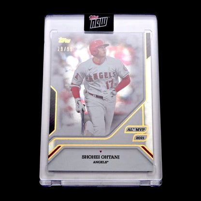 2025 Topps MVP Collection SHOHEI OHTANI Batting Silver Foil Encased SP 29/99 #2