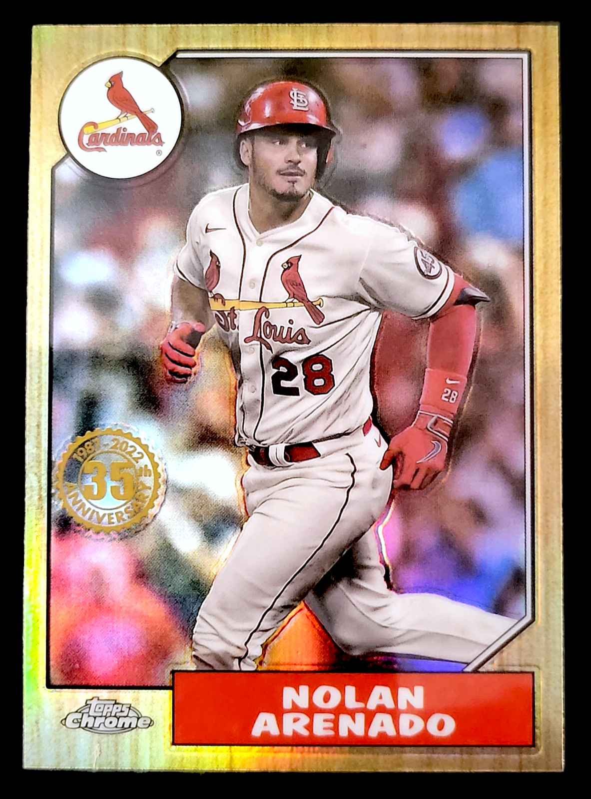 2022 Topps Chrome MLB 35th Anniversary - 1987 Topps Design - YOU PICK