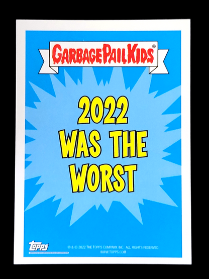 2022 Was the Worst - GPK Garbage Pail Kids Asteroid HUNTER  NASA DART Mission #2