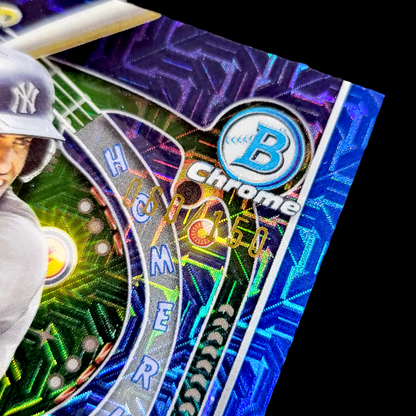 2024 Bowman Chrome GEORGE LOMBARD JR. Prospect Power Blue Mojo Refractor RC /150