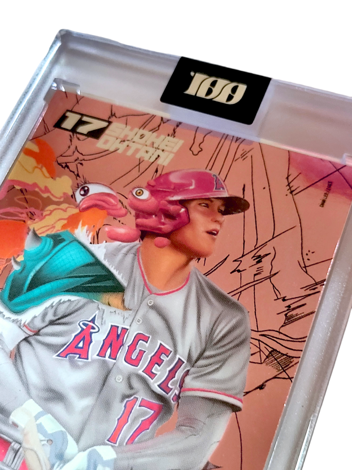💥 2023 Topps Project100 SHOHEI OHTANI MLB by Gianni Lee SZN 4 /3999 w/Box #81
