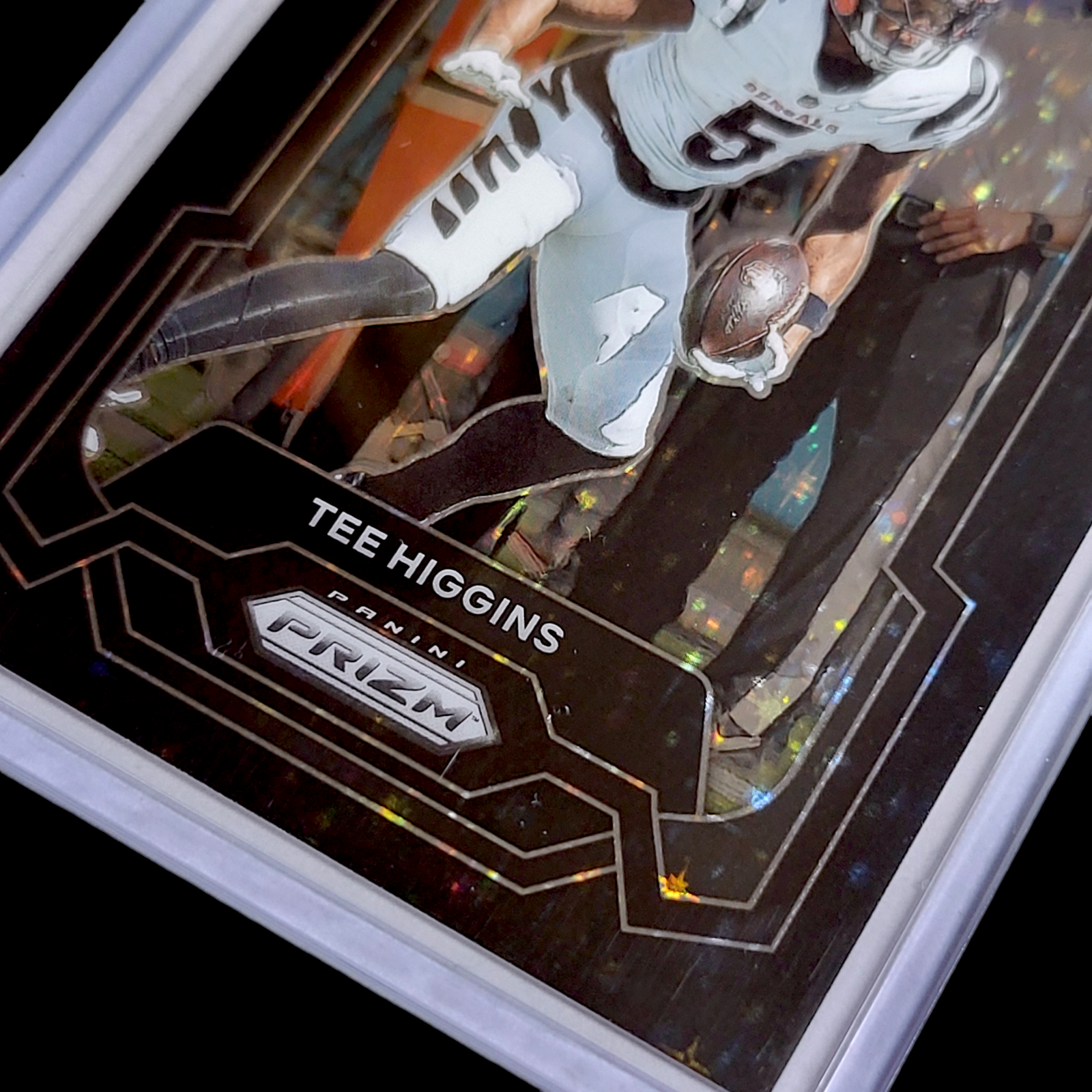 2023 Panini Prizm Football Premium Set TEE HIGGINS Bengals Black Stars PRIZM 1/1