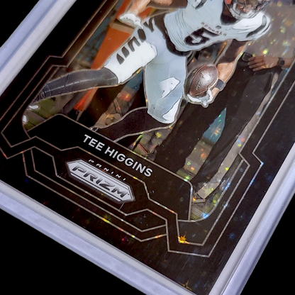 2023 Panini Prizm Football Premium Set TEE HIGGINS Bengals Black Stars PRIZM 1/1