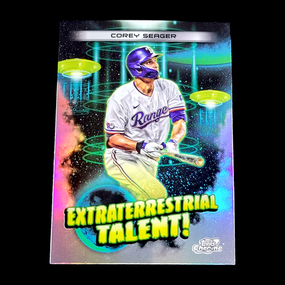2023 Topps Chrome Cosmic - TEXAS RANGERS - Pick a Player Card - FREE SHIP