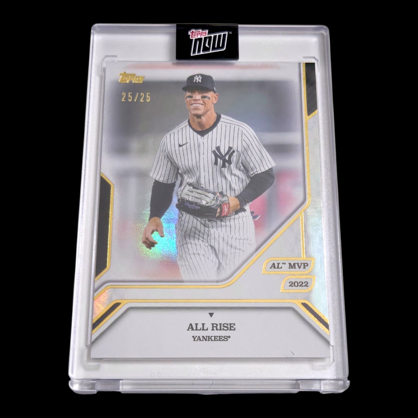 2025 Topps MVP Collection AARON JUDGE Kanji Language Foil SSP ALL RISE 25/25 #33