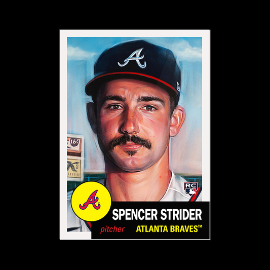 2022 Topps Living Set SPENCER STRIDER MLB Braves Phenom Rookie Card RC #551